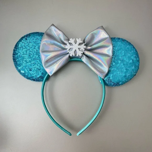 Disney Minnie Ears Elsa inspired - Picture 1 of 7